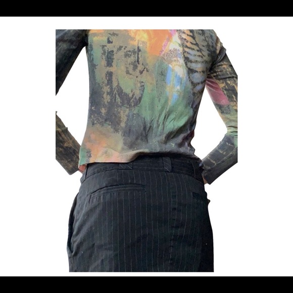 Long Sleeve See Through Shirt - Picture 3 of 4